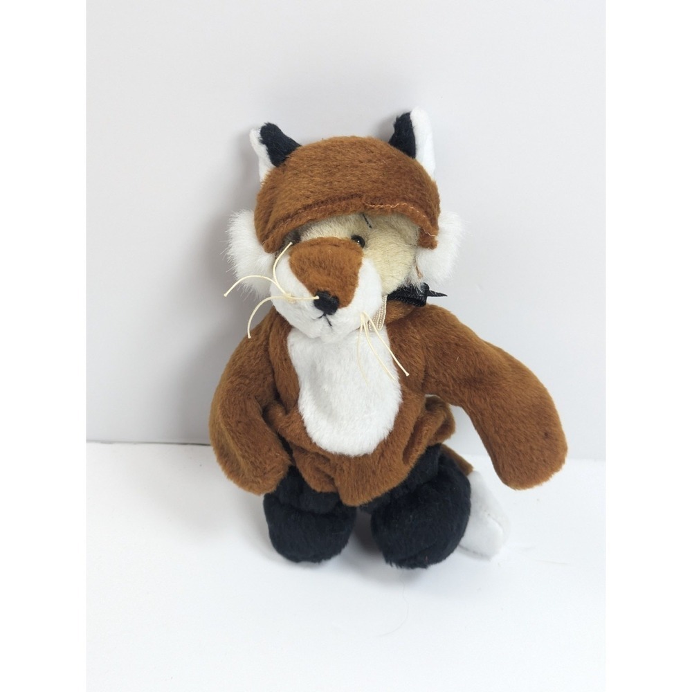 Vintage Wee Bear Village GANZ Bear Sly Fox 2000